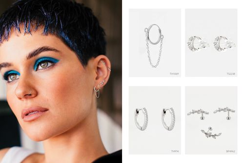 Sterling Silver Ear Jewellery